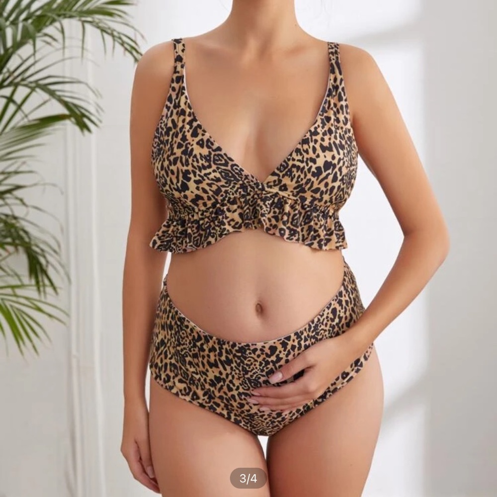 SHEIN Maternity Bikini, M